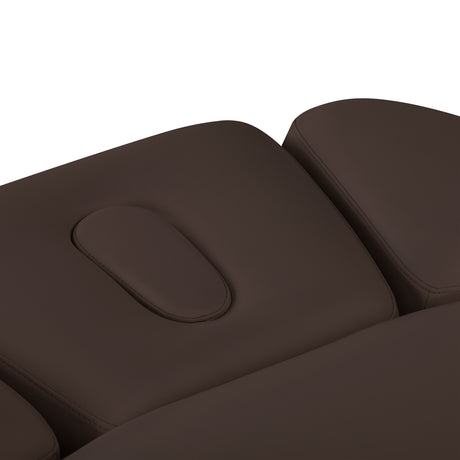 Sillon Relax · dark brown / light brown · headrest and face opening