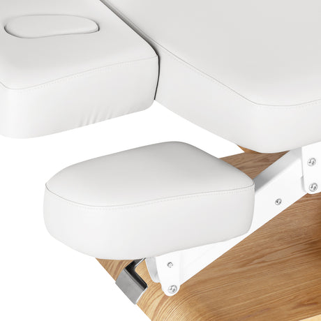 Sillon Relax · white / light brown · arm shelf and headrest