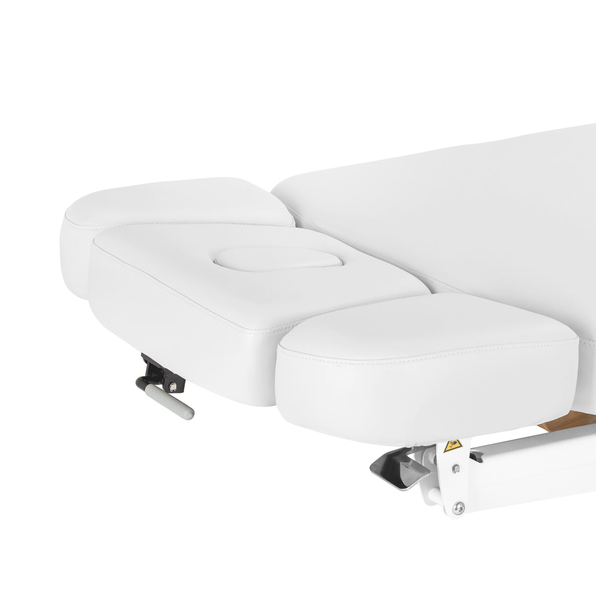Sillon Relax · white / light brown · headrest and face opening