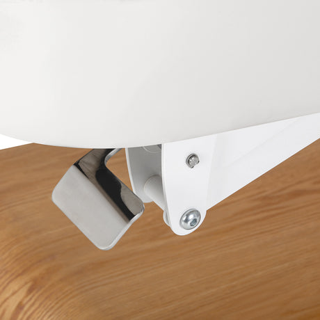 Sillon Relax · white / light brown · adjustment mechanism
