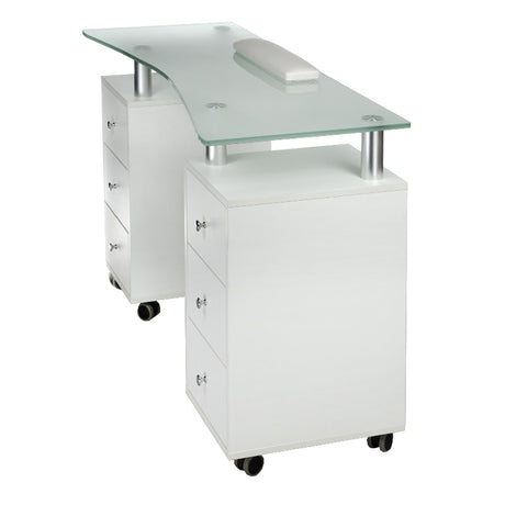 Manicure Table BD-3425-1 WHITE - BVShop
