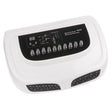 Electrostimulation device BR-2003 by Beauty System with control panel and electrode pads for muscle toning and skin rejuvenation.