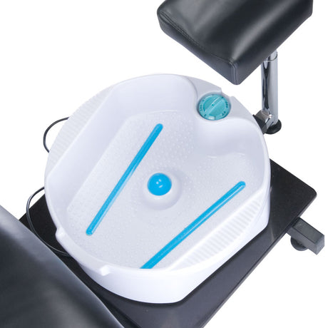 Pedicure chair with foot massager BW-100 black - BVShop