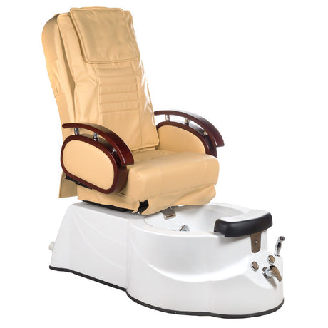 Pedicure chair with massage BR-3820D Beige - BVShop
