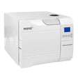 Autoclave medis MONA LCD 12L from Beauty System, Class B sterilizer with integrated printer showing control panel and sterilization chamber.