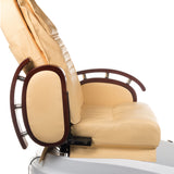 Fotel do pedicure z masażem BR-2307 Beżowy - BVShop
