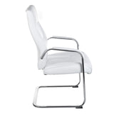 Fotel konferencyjny CorpoComfort BX-5085C White - BVShop