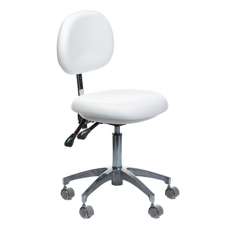 Taboret medyczny z oparciem BD-Y941 White - BVShop