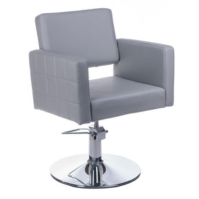 Ernesto Hairdressing Chair light gray BM-6302 - BVShop