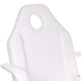 Cosmetology armchair with troughs BW-263 white - BVShop