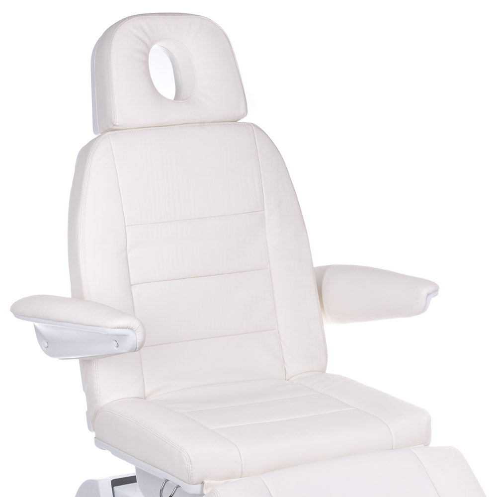 Electrical cosmetic chair Bologna BG-228-4 white - BVShop