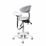 Taboret medyczny z oparciem BD-Y914 White - BVShop