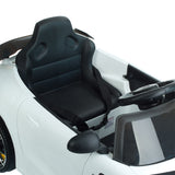 Dziecięcy fotel fryzjerski Mercedes biały - BVShop