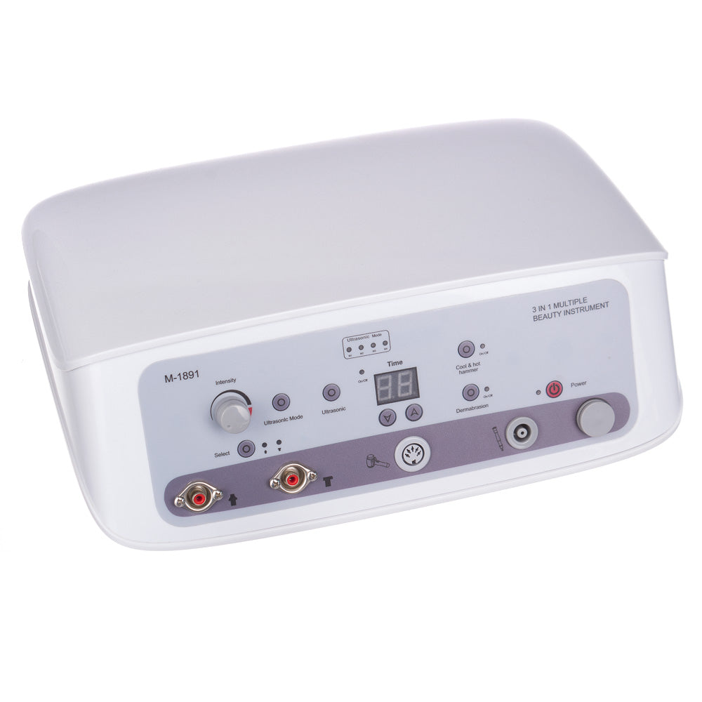 3-in-1 Microdermabrasion+ Hot Cold+ Sono BR-1891 Gray - BVShop