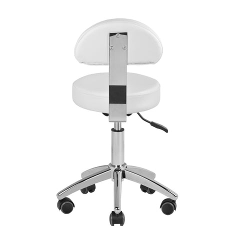 304p white cosmetic pedicure stool - BVShop