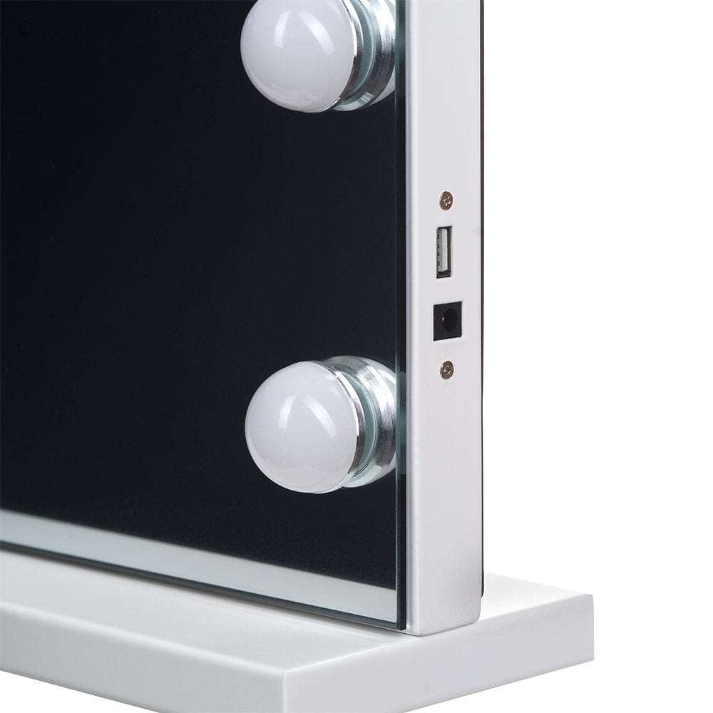 LED Illuminated Mirror HOLLYWOOD 43x58cm 4658-Z - BVShop