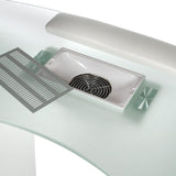 Stolik manicure z otworem montażowym BD-3453+O Bia - BVShop