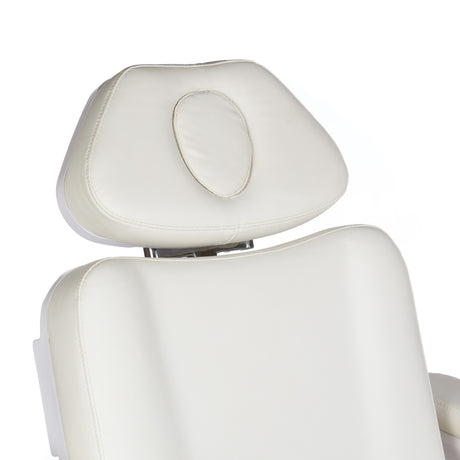 3-Elektryczny fotel kosmet podgrzewany BR-6686 biały-3