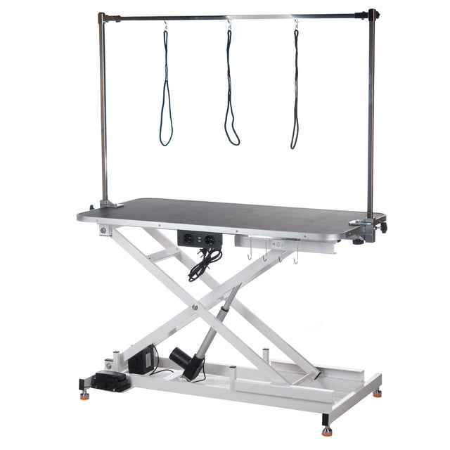 Stół groomerski elektryczny rozm XL BP-305 White - BVShop