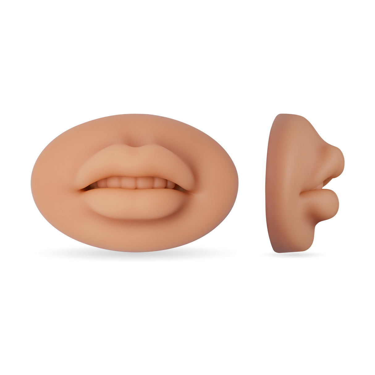 Swiss Color 3D Practice Lip Soft Silicone Light/Dark