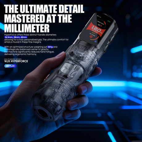 Mast WJX Hyper Force Wireless Tattoo Pen Machine with FAULHABER Brushless Motor - BVShop