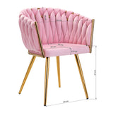 4Rico chair QS-GW06G pink - BVShop