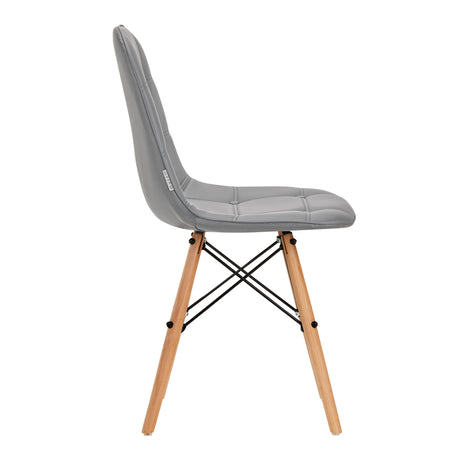 4Rico Cosmetic chair QS-185 gray - BVShop