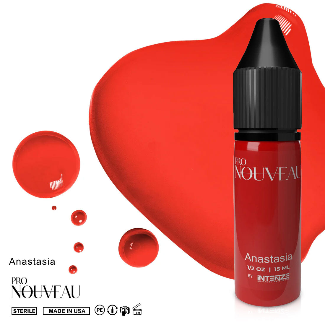 Pro Nouveau Lip Collection By Intenze 6x15ml