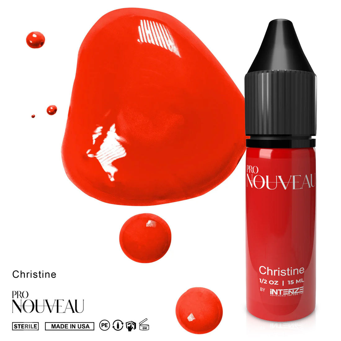 Pro Nouveau Lip Collection By Intenze 6x15ml