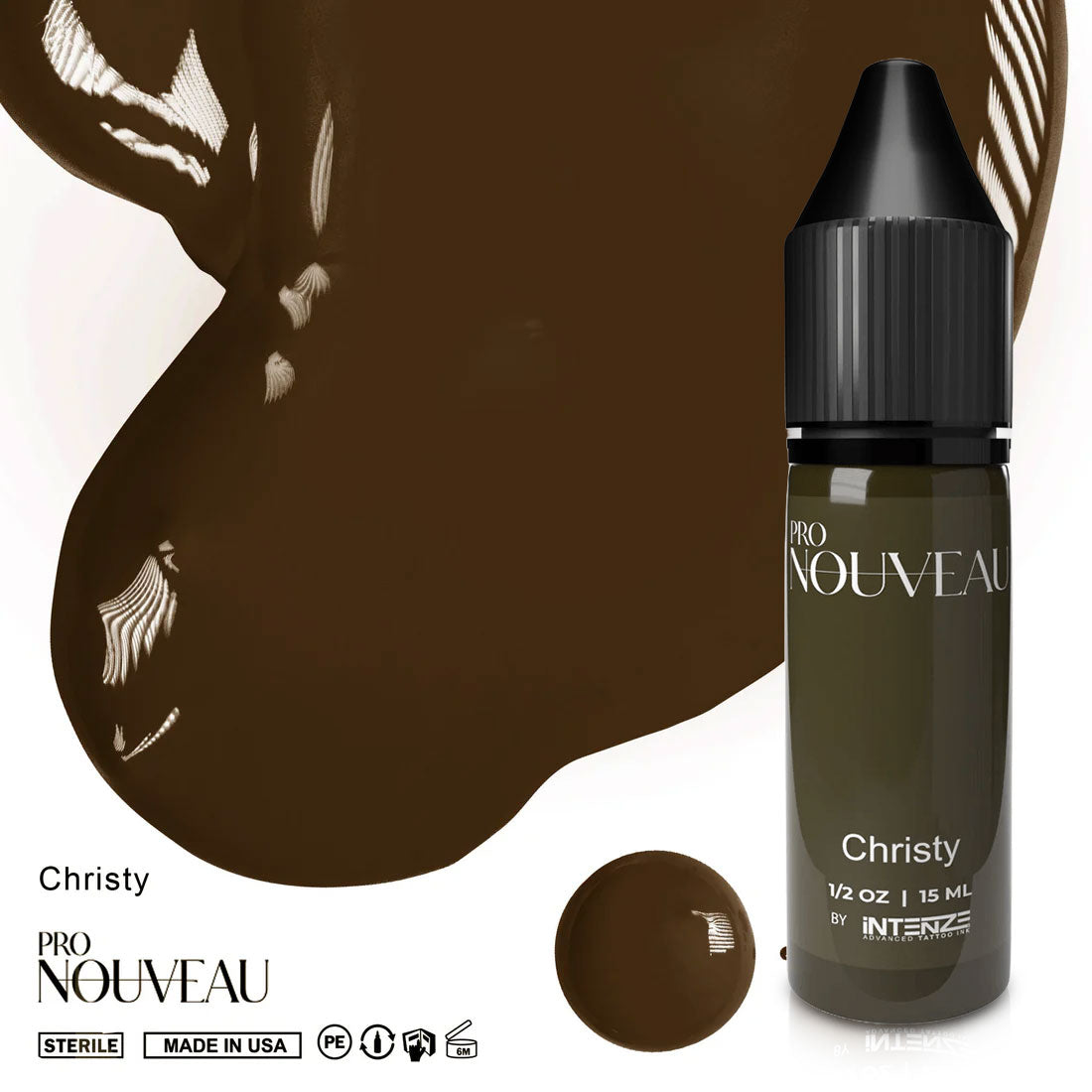 Pro Nouveau Brow Collection by Intenze 6x15ml