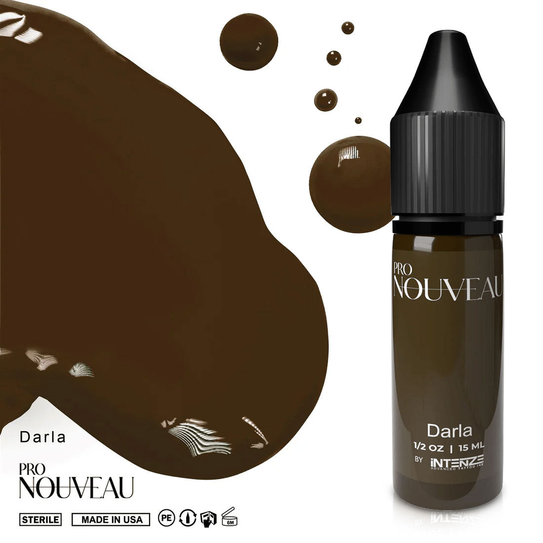 Pro Nouveau Brow Collection by Intenze 6x15ml