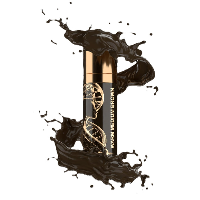 BROW DADDY × DNA Pigments Gold Collection Minerals Warm Medium Brown 15ml - BVShop