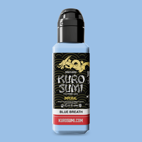 Kuro Sumi Imperial Tattoo Ink Blue Breath