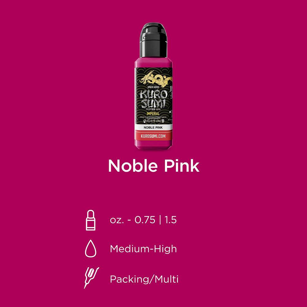Kuro Sumi Imperial Tattoo Ink Noble Pink