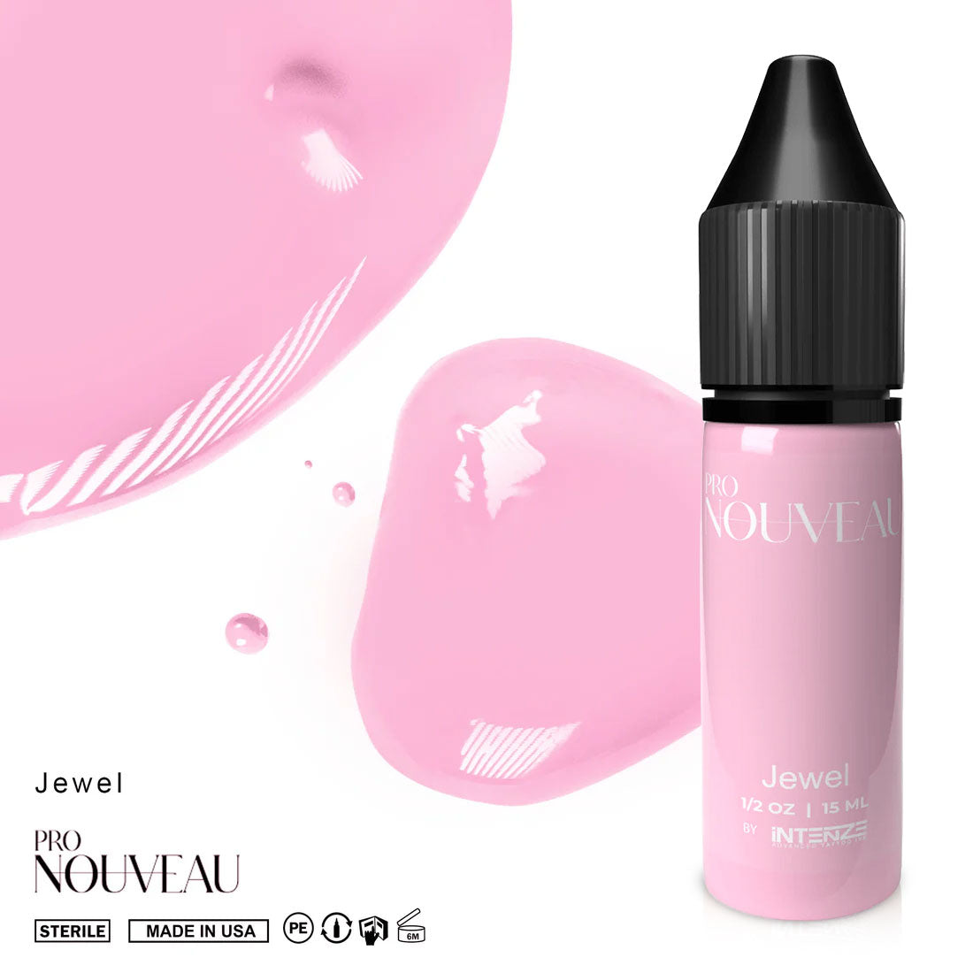 Pro Nouveau Blush Lip Collection by Intenze 6x15ml