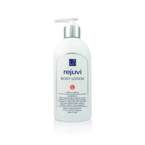 Rejuvi L Body Lotion 250ml bottle for intense hydration with GLA and aloe vera