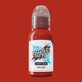 World Famous Limitless Tattoo Ink Fire Red 30ml