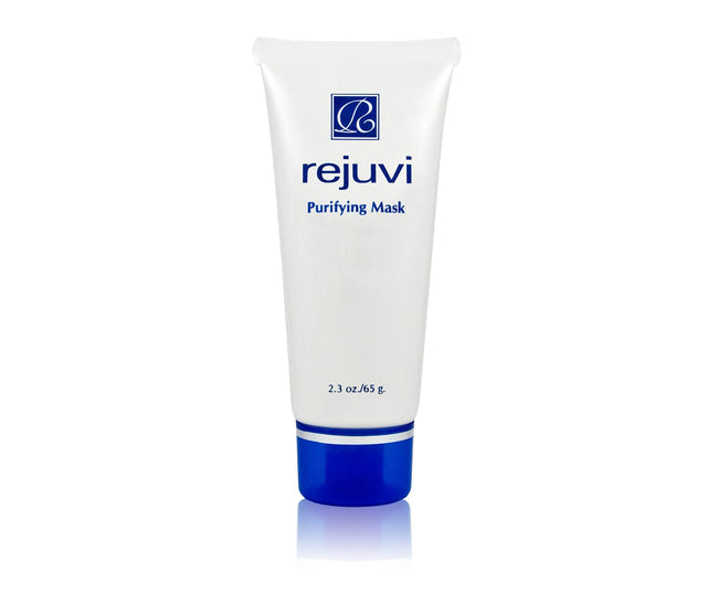 Rejuvi Purifying Mask 65g jar for deep cleansing of oily, blemish-prone skin