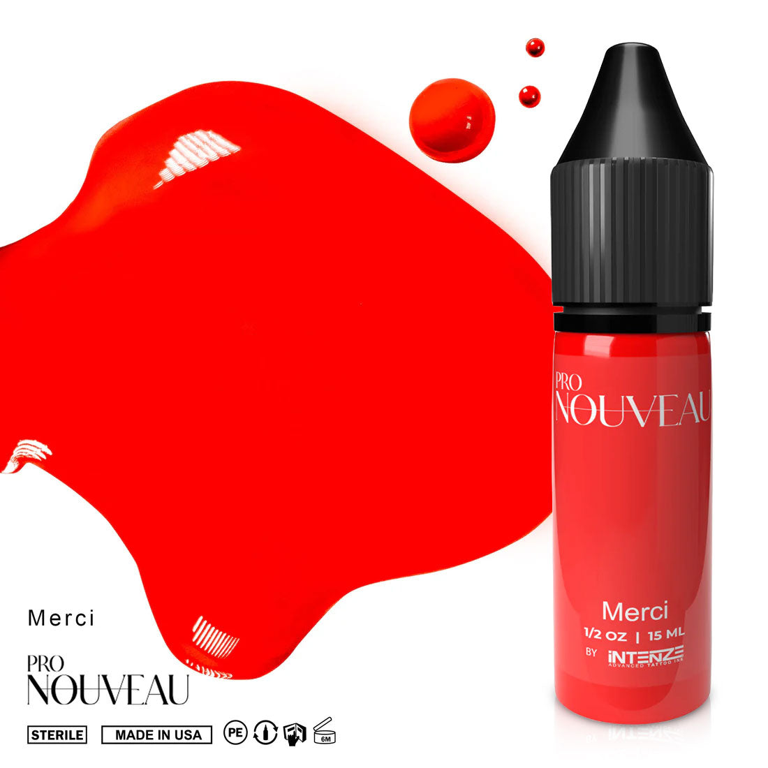 Pro Nouveau Lip Collection By Intenze 6x15ml