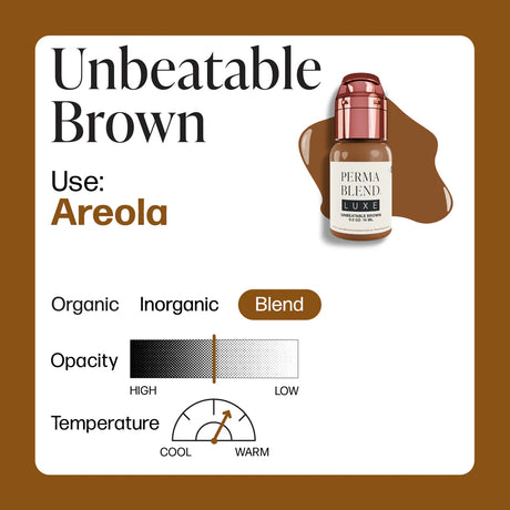 Perma Blend LUXE Unstoppable Areola Unbeatable Brown 15ml