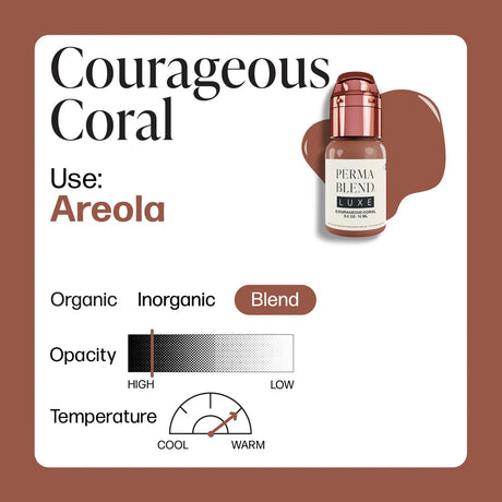 Perma Blend LUXE Unstoppable Areola Courageous Coral 15ml