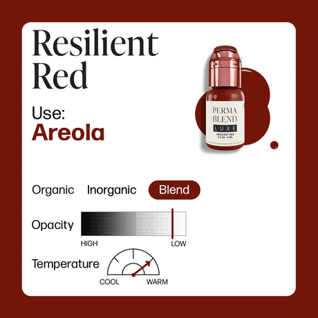 Perma Blend LUXE Unstoppable Areola Resilient Red 15ml