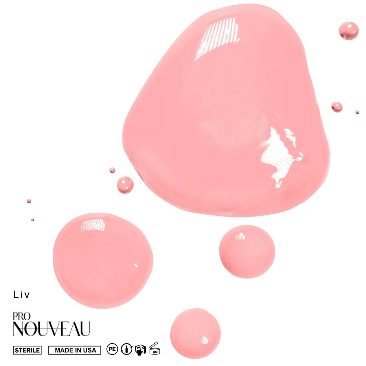 Pro Nouveau Blush Lip Pigments by Intenze Liv 15ml