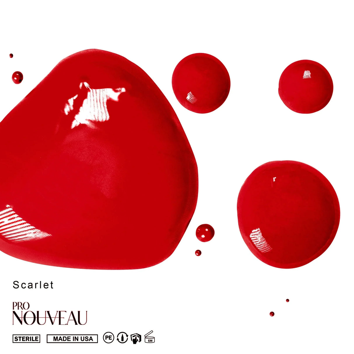 Pro Nouveau Lip Pigments By Intenze Scarlet 15ml