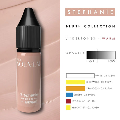 Pro Nouveau Blush Lip Pigments by Intenze Stephanie 15ml
