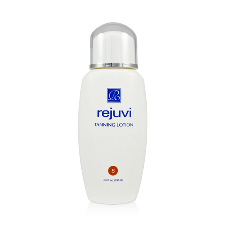 Rejuvi S Tanning Lotion 130ml bottle for a natural, streak-free sunless tan