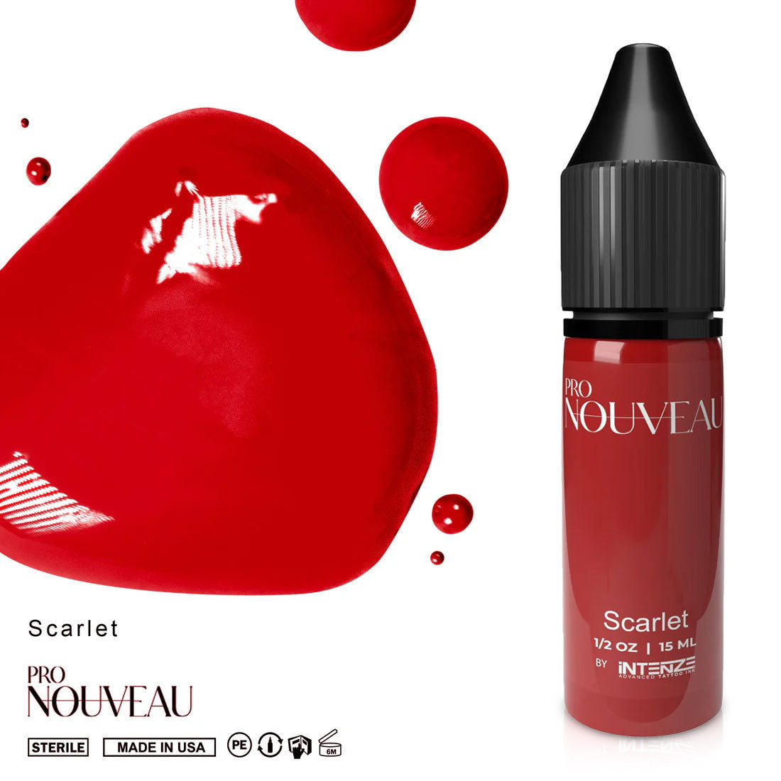 Pro Nouveau Lip Collection By Intenze 6x15ml