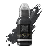 World Famous Limitless Tattoo Ink Silvano Fiato Blackwash Extra Light 30ml