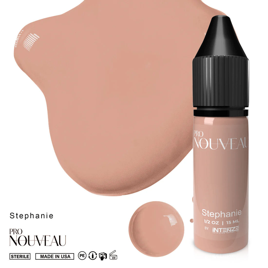 Pro Nouveau Blush Lip Collection by Intenze 6x15ml