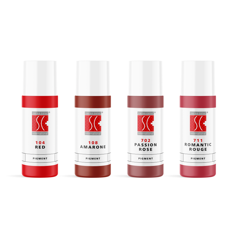 Swiss Color Lip Blush Set (4x5ml)